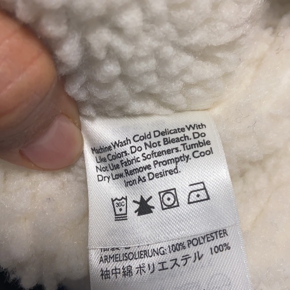 Eddie Bauer Black Velveteen Warm Jacket - Picture 6 of 8